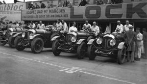 Le Mans 1929, The Bentleys line up